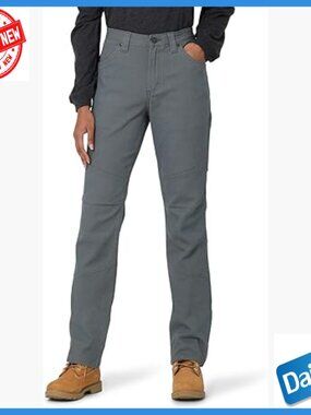 Utility Work Pants with Tool Storage, Straight Fit, Reinforced Construction